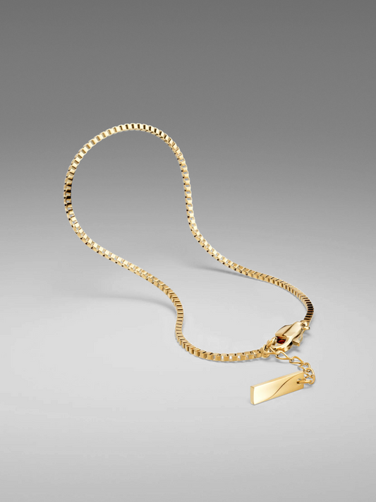Loravento Square Chain Bracelet Champagne